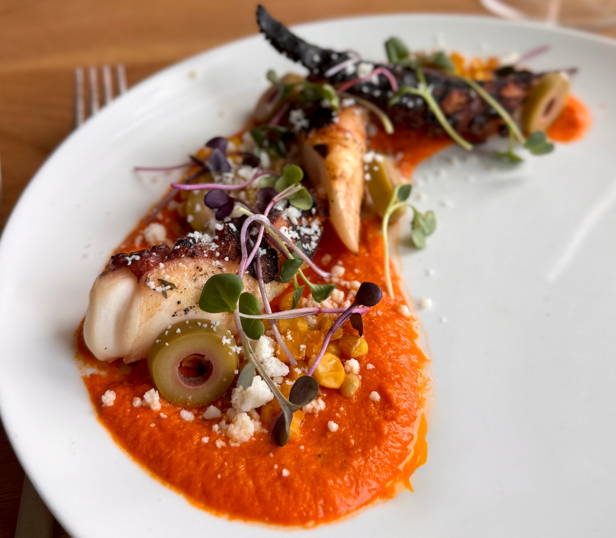 Charred Octopus - Menu-1