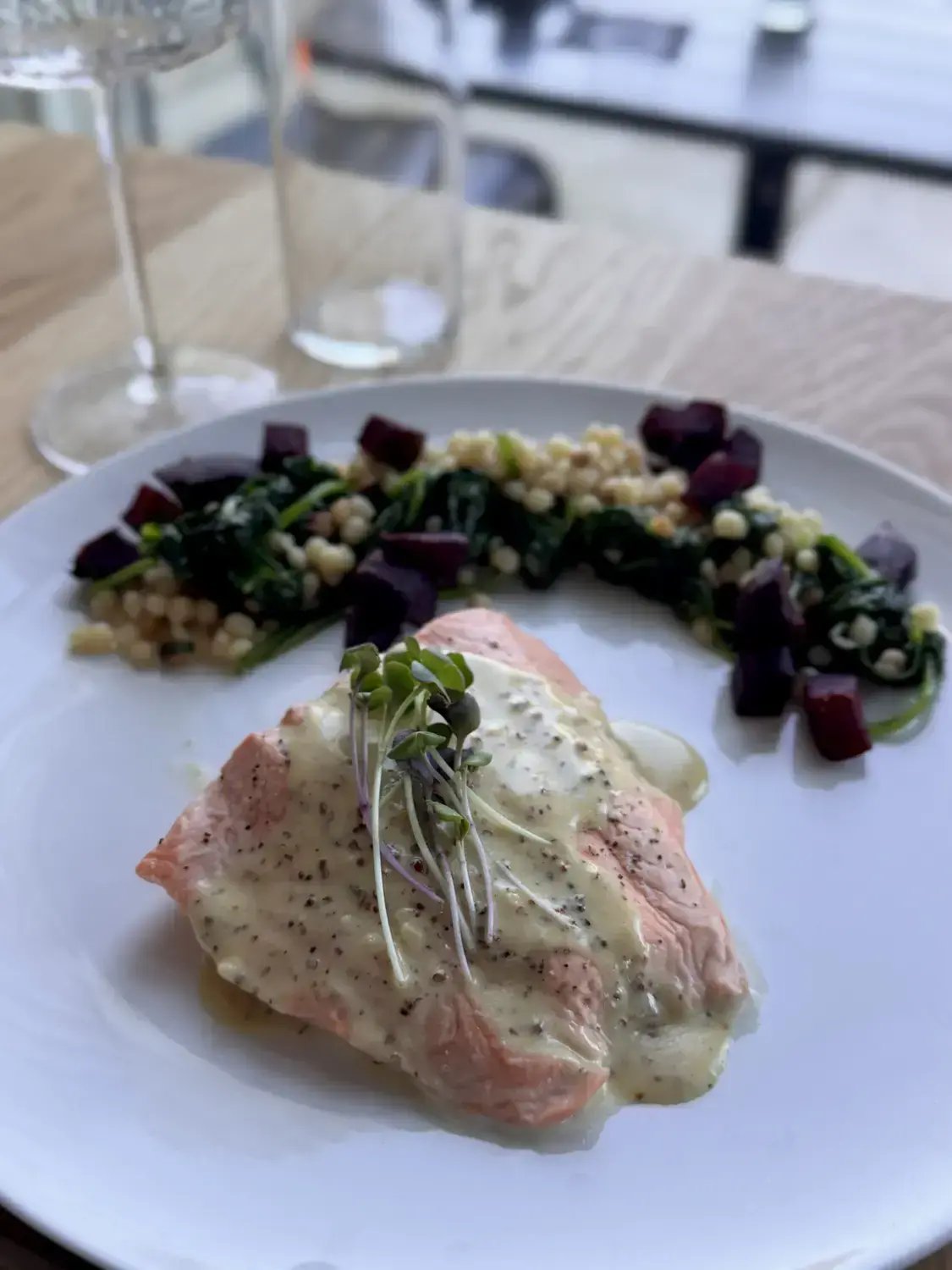 Poached Salmon