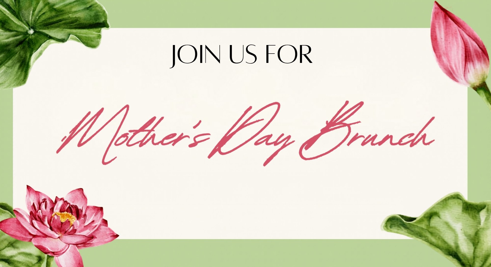 Mothers Day Brunch