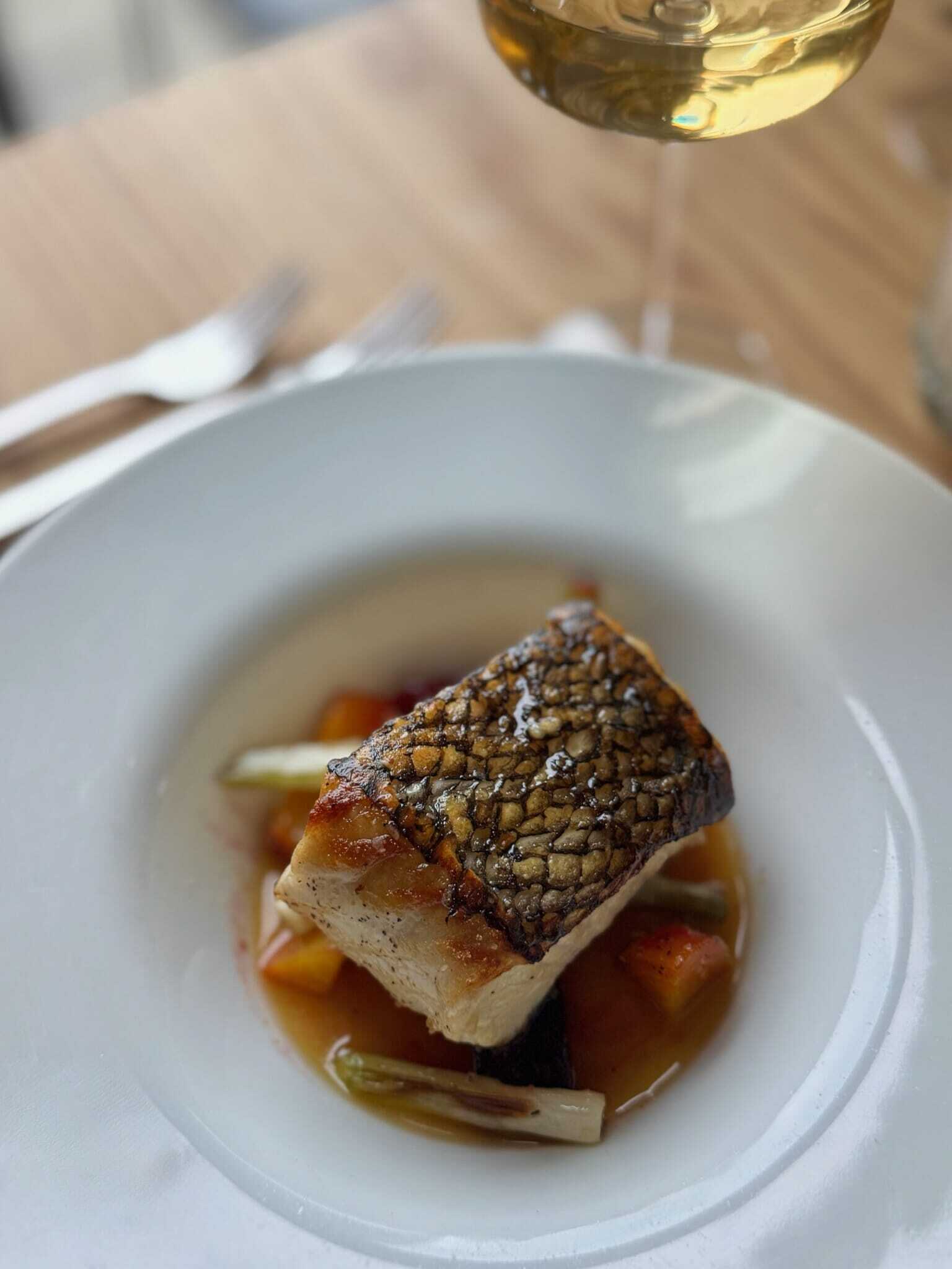 PAN-SEARED CHILEAN SEA BASS