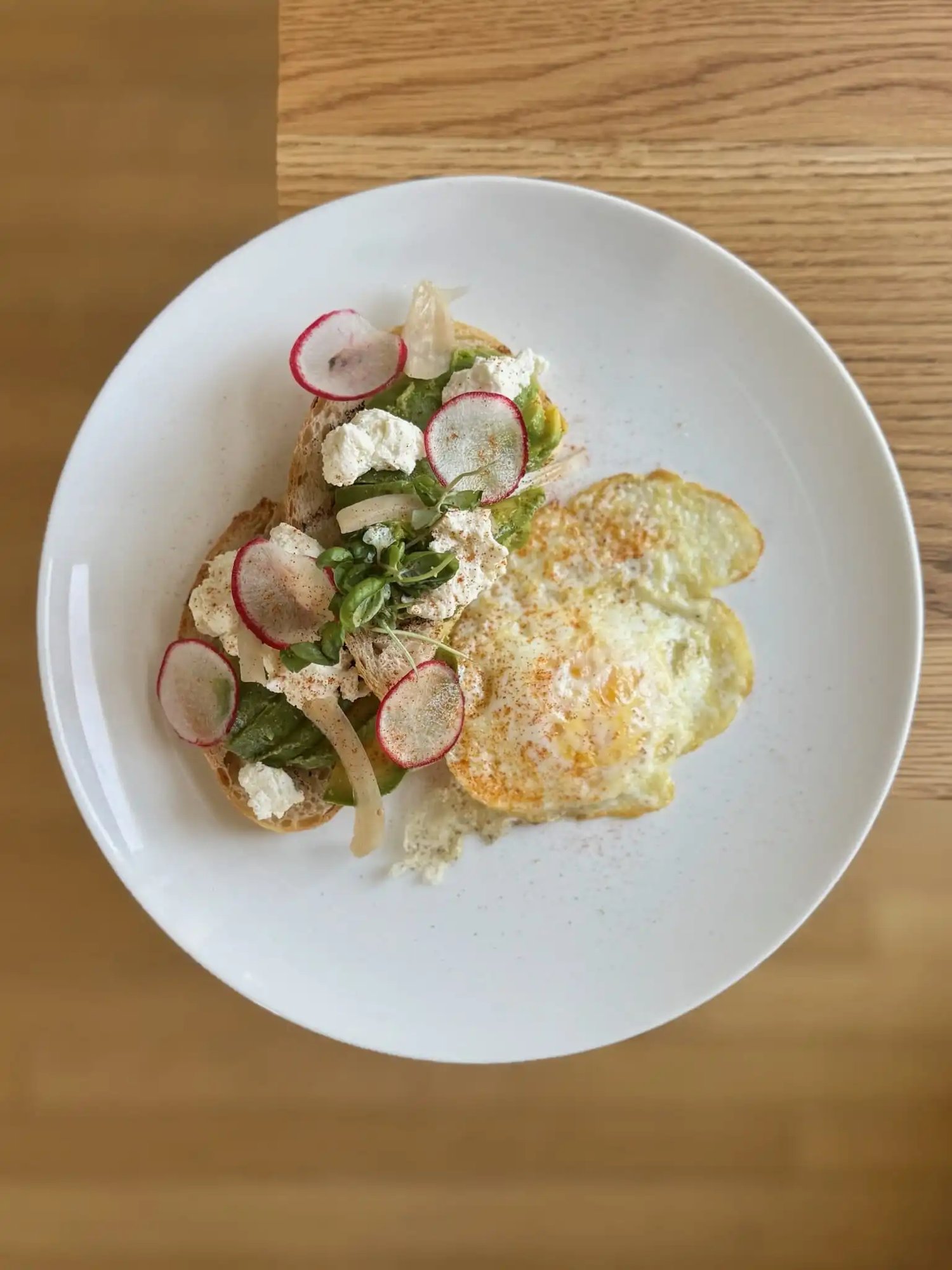 AVOCADO TOAST overhead
