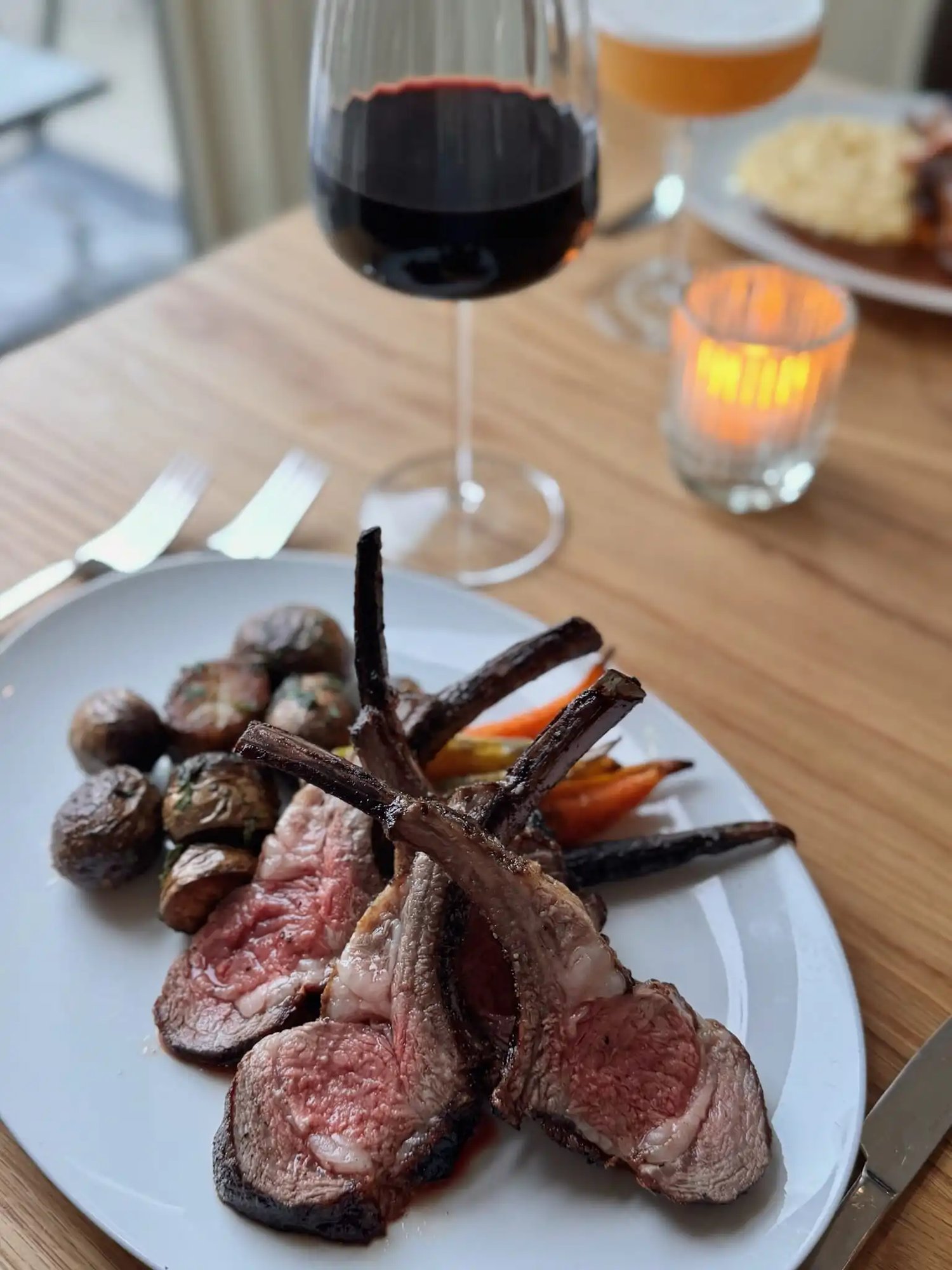 GRILLED LAMB RACK 2
