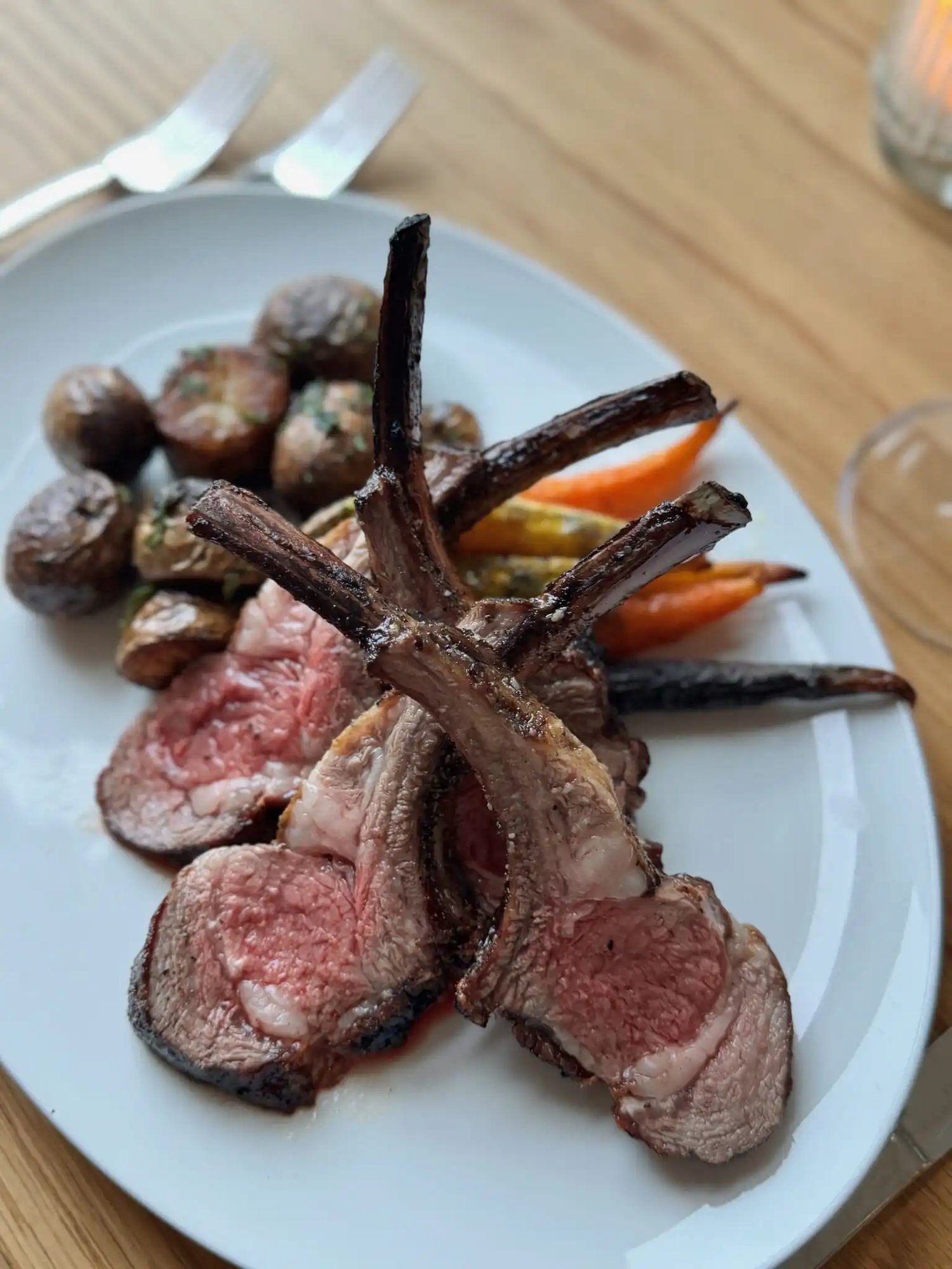 GRILLED LAMB RACK