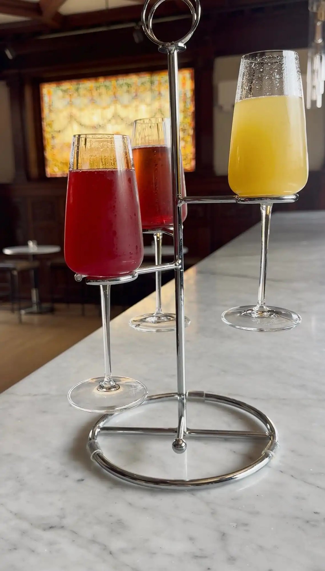 Mimosa Flight on bar