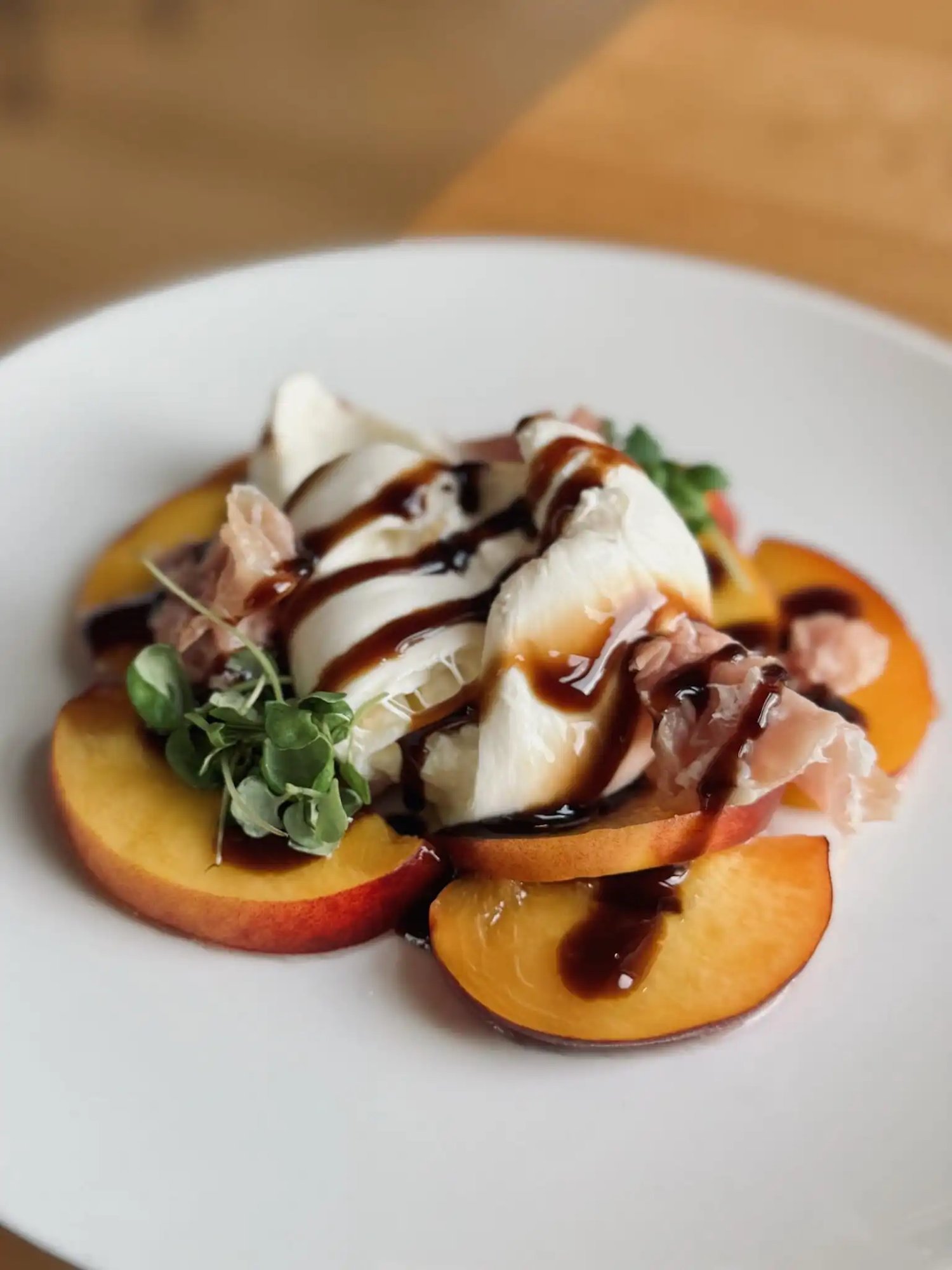 PROSCIUTTO AND PEACH